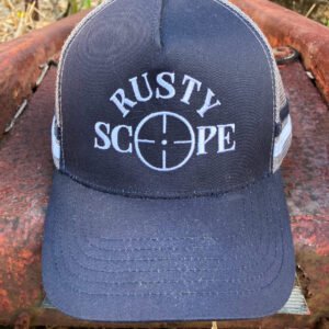 Rusty Scope Trucker Hat - Navy/Grey/White